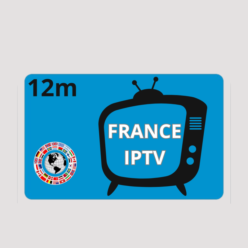 IPTV FRANCE  PREMIUM 12M